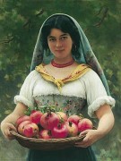 Eugene de Blaas_1912_Mädchen mit Granatäpfeln.jpg